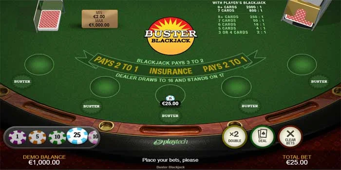 Mekanisme Pembayaran Buster Blackjack